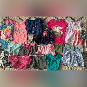 ONE DAY SALE FOR $15 Girls Mixed Bundle 18 Pieces  Bundle Size XS, S, 5T, 5, 5/6